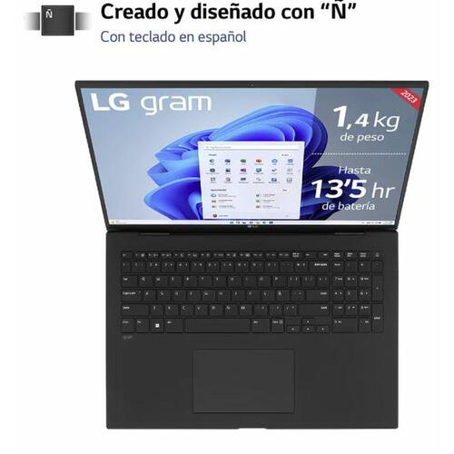 Bærbar computer LG 17Z90R-E.AD78B 17" Intel Core i7-1360P NVIDIA GeForce RTX 3050 32 GB RAM 1 TB SSD