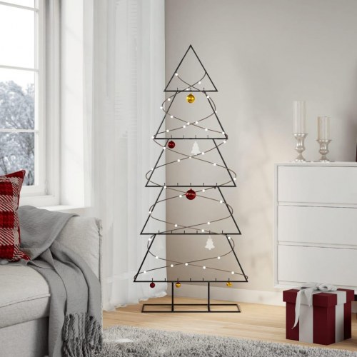 Juletræ i metal 150 cm - sort