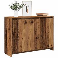 Skænk 102x33x75 cm konstrueret træ antikt trælook