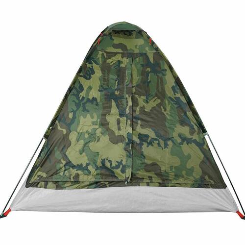2-personers campingtelt vandafvisende kuppel camouflage