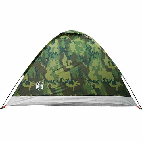 2-personers campingtelt vandafvisende kuppel camouflage