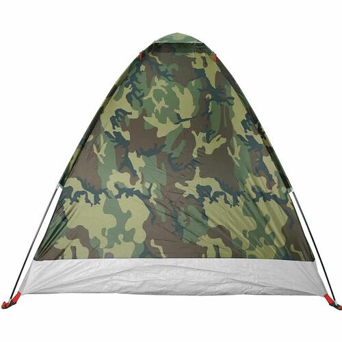 2-personers campingtelt vandafvisende kuppel camouflage