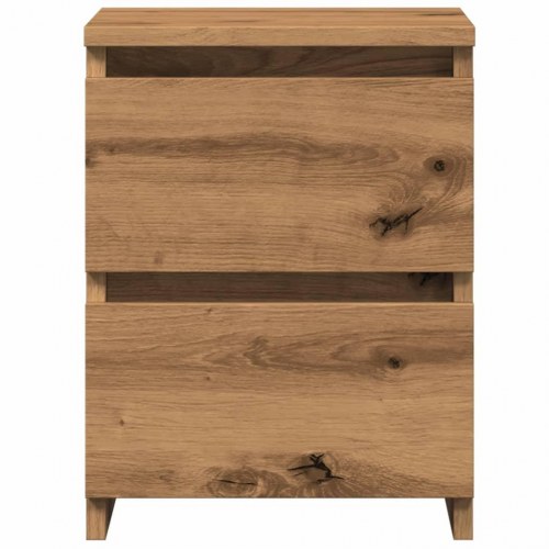 Sengebord 30×30×40 cm i konstrueret træ - kunsteg