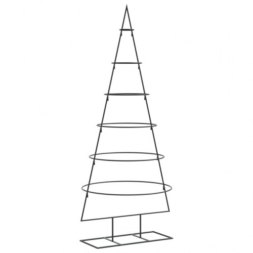 Metaljuletræ 150 cm - sort
