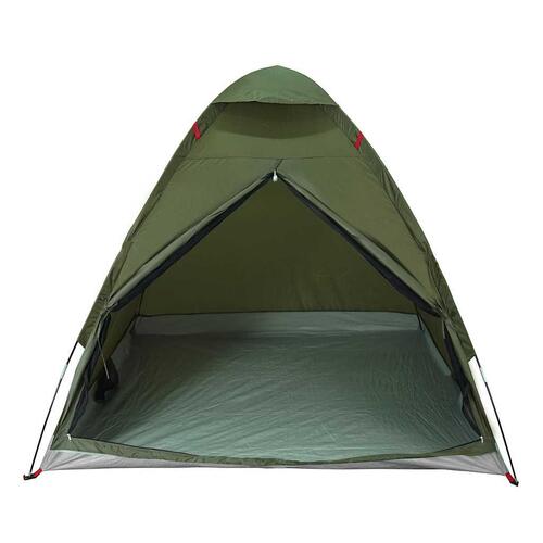 2-personers campingtelt vandafvisende kuppel olivengrøn