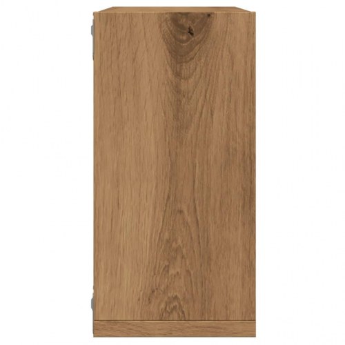 Kubeformede væghylder - 4 stk. 30×15×30 cm i kunsteg