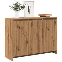 Skænk 102x33x75 cm konstrueret træ kunsteg