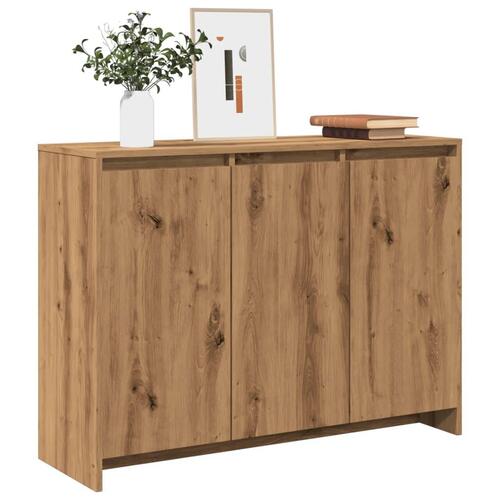 Skænk 102x33x75 cm konstrueret træ kunsteg