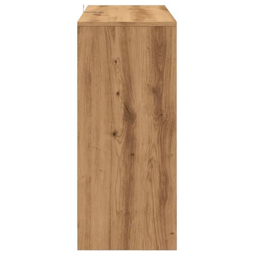 Skænk 102x33x75 cm konstrueret træ kunsteg