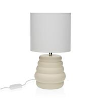 Bordlampe Versa Beige Keramik 40 W 17 x 32,2 cm