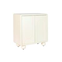 Kommode Hvid Træ MDF Moderne 80 x 37 x 85 cm 80 x 37 x 86 cm