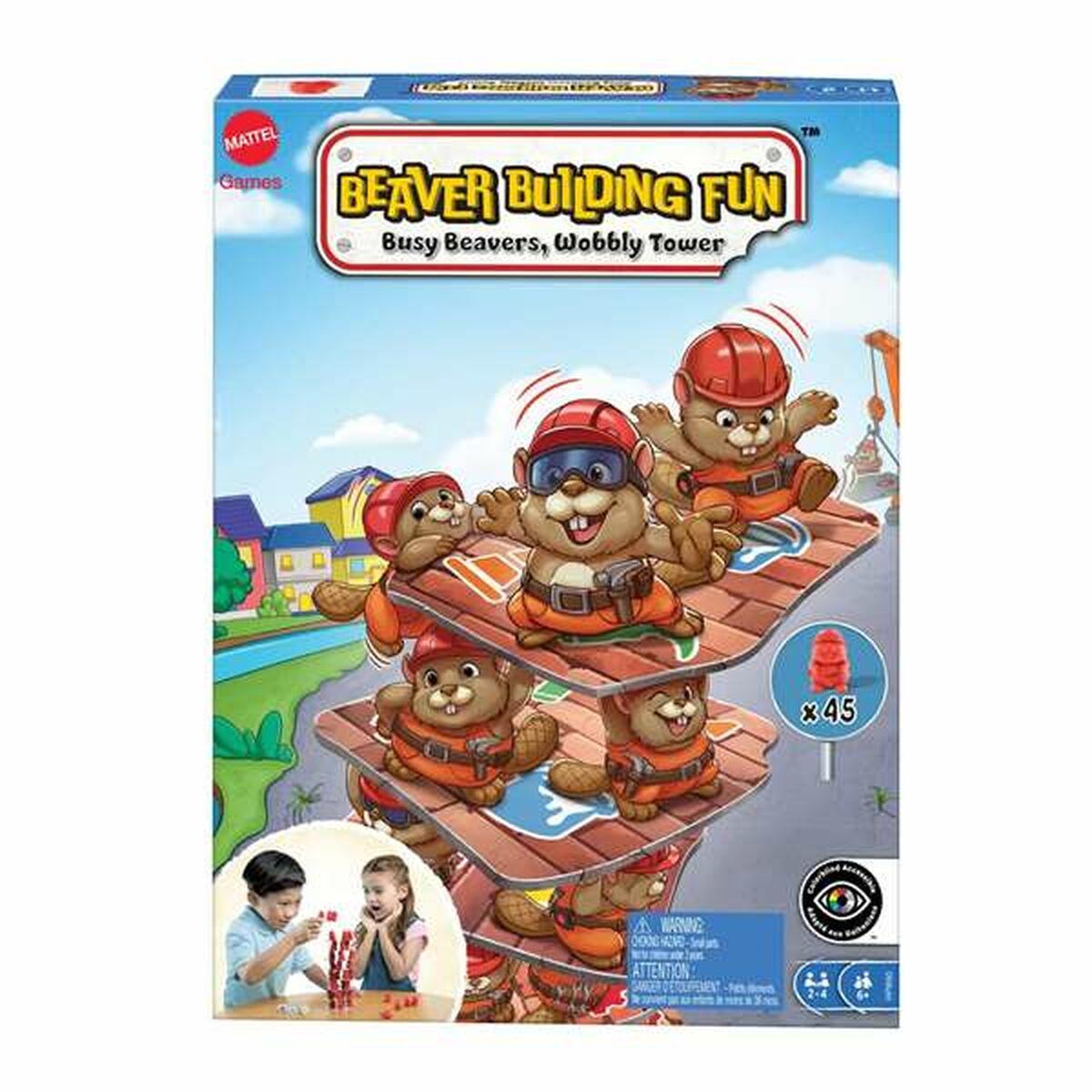 Mattel brætspil - Beaver Building Fun