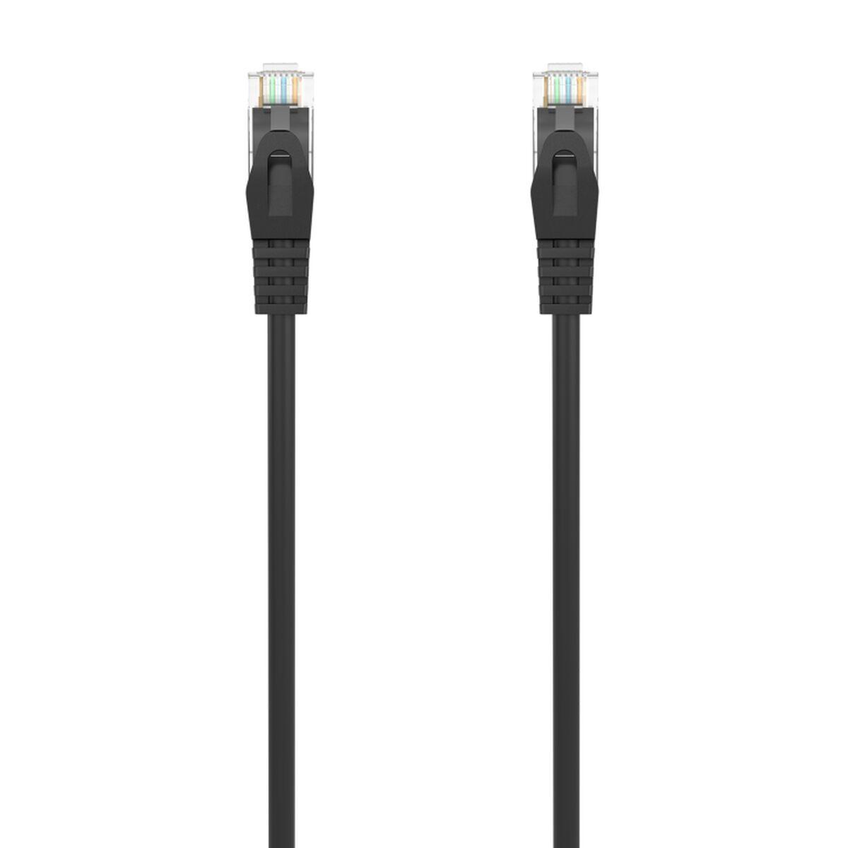 UTP kategori 6 stift netværkskabel Aisens A145-0590 Sort 3 m