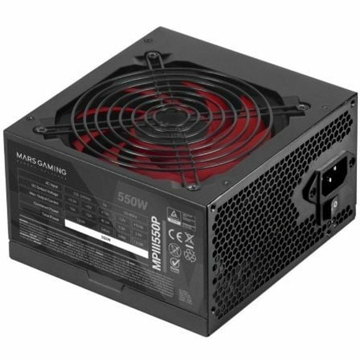 Strømforsyning ATX 550 W - Mars Gaming MPIII550P