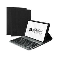 Case til tablet og tastatur Subblim Sort 10,5" Spansk qwerty