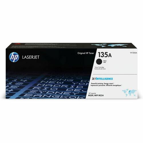 Original toner HP W1350X Sort