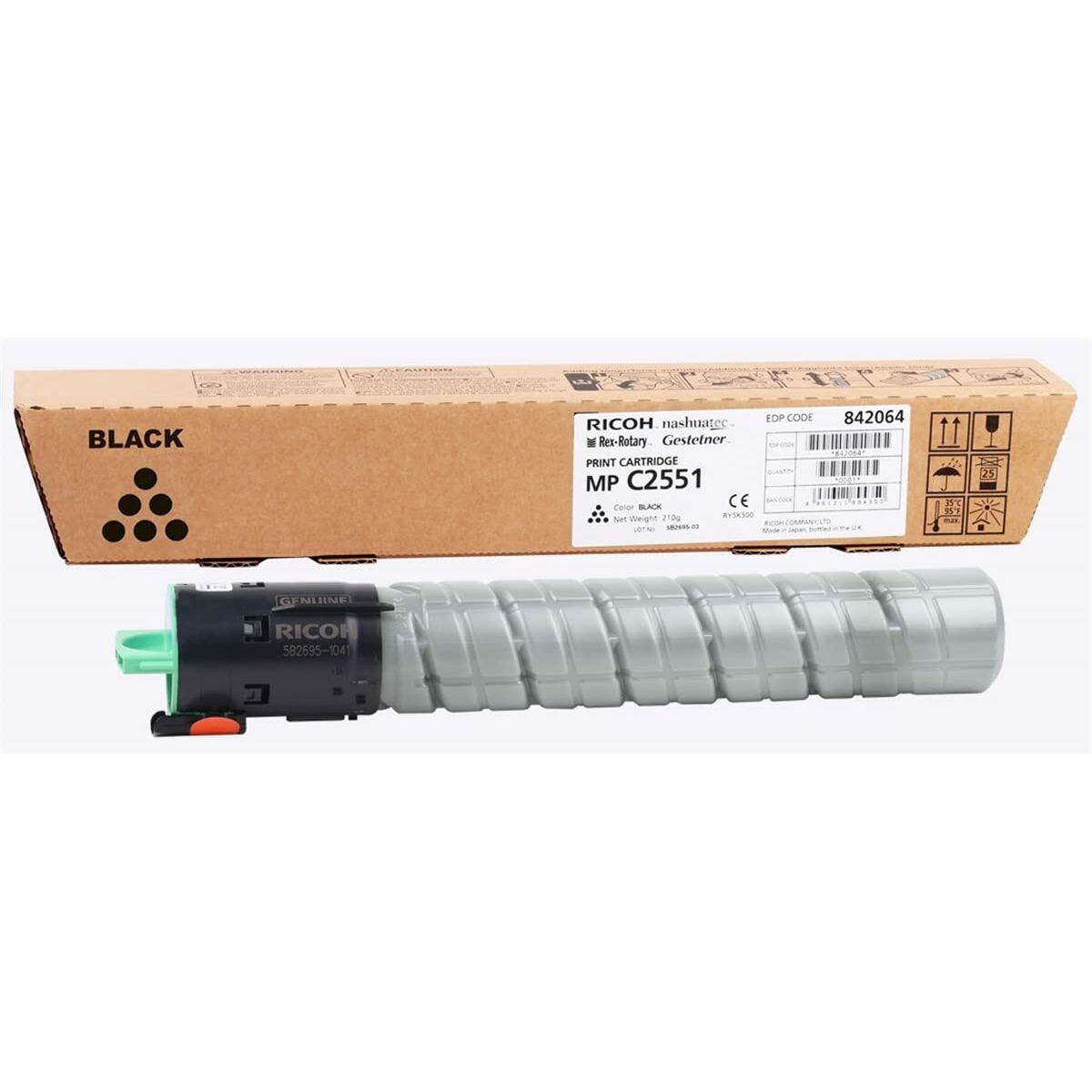 Ricoh original toner 841587 - sort, 10.000 sider billede