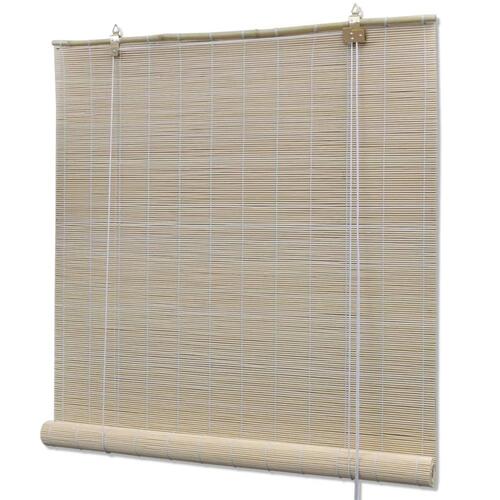Rullegardin 80x220 cm bambus naturfarvet (OUTLET A)