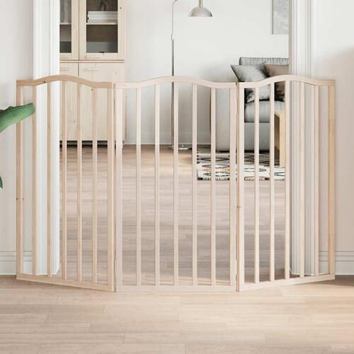 Hundelåge 3 paneler 150 cm poppeltræ