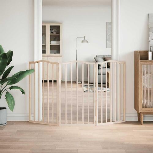 Hundelåge 3 paneler 150 cm poppeltræ