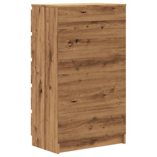 Kommode 60x36x103 cm konstrueret træ kunsteg
