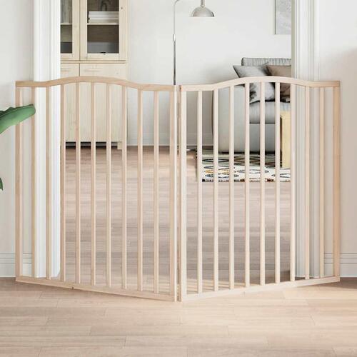 Hundelåge 2 paneler 160 cm poppeltræ