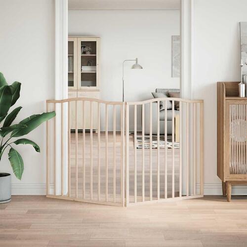 Hundelåge 2 paneler 160 cm poppeltræ