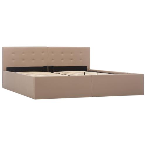 Sengeramme uden madras med hydraulisk opbevaring 160x200cm