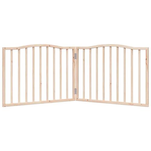 Hundelåge 2 paneler 160 cm poppeltræ
