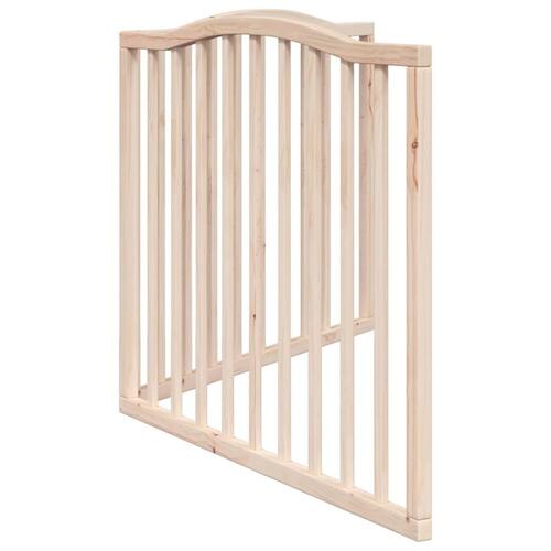 Hundelåge 2 paneler 160 cm poppeltræ