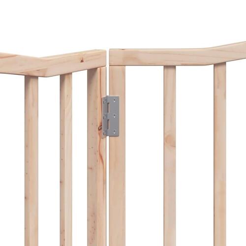 Hundelåge 2 paneler 160 cm poppeltræ
