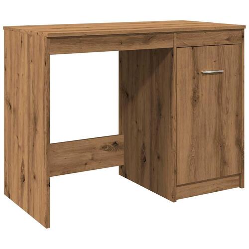 Skrivebord 100x50x76 cm konstrueret træ kunsteg