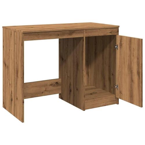 Skrivebord 100x50x76 cm konstrueret træ kunsteg