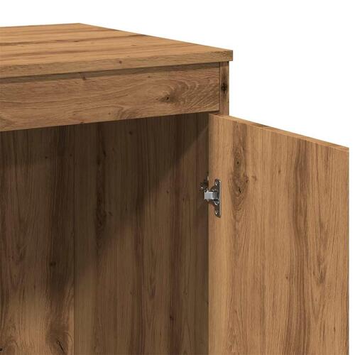 Skrivebord 100x50x76 cm konstrueret træ kunsteg