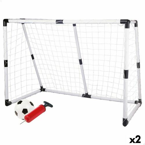 Fodboldmål Colorbaby 190 x 132 x 90 cm (2 enheder)