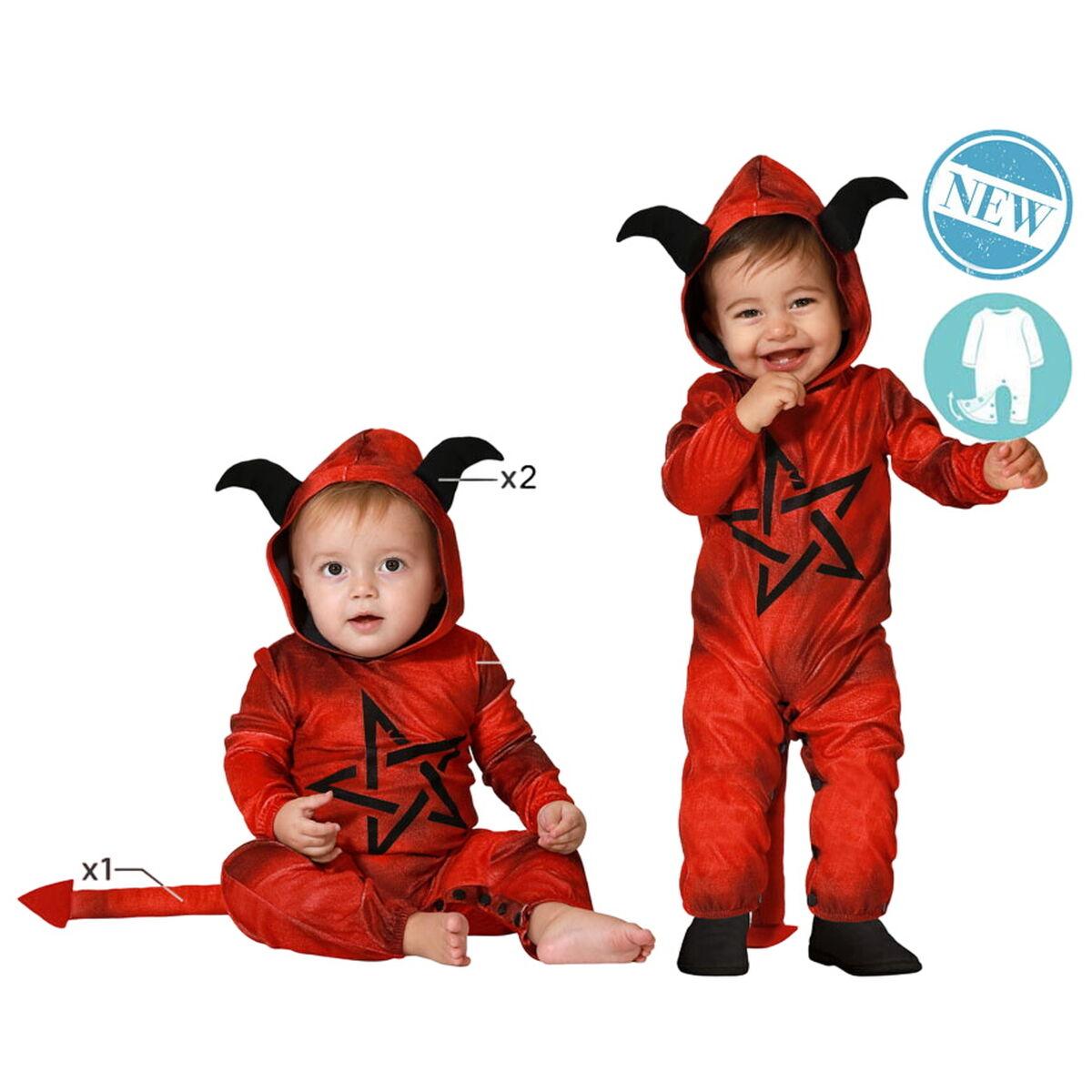 Kostume til baby - Dæmon, 12-24 måneder (Halloween)