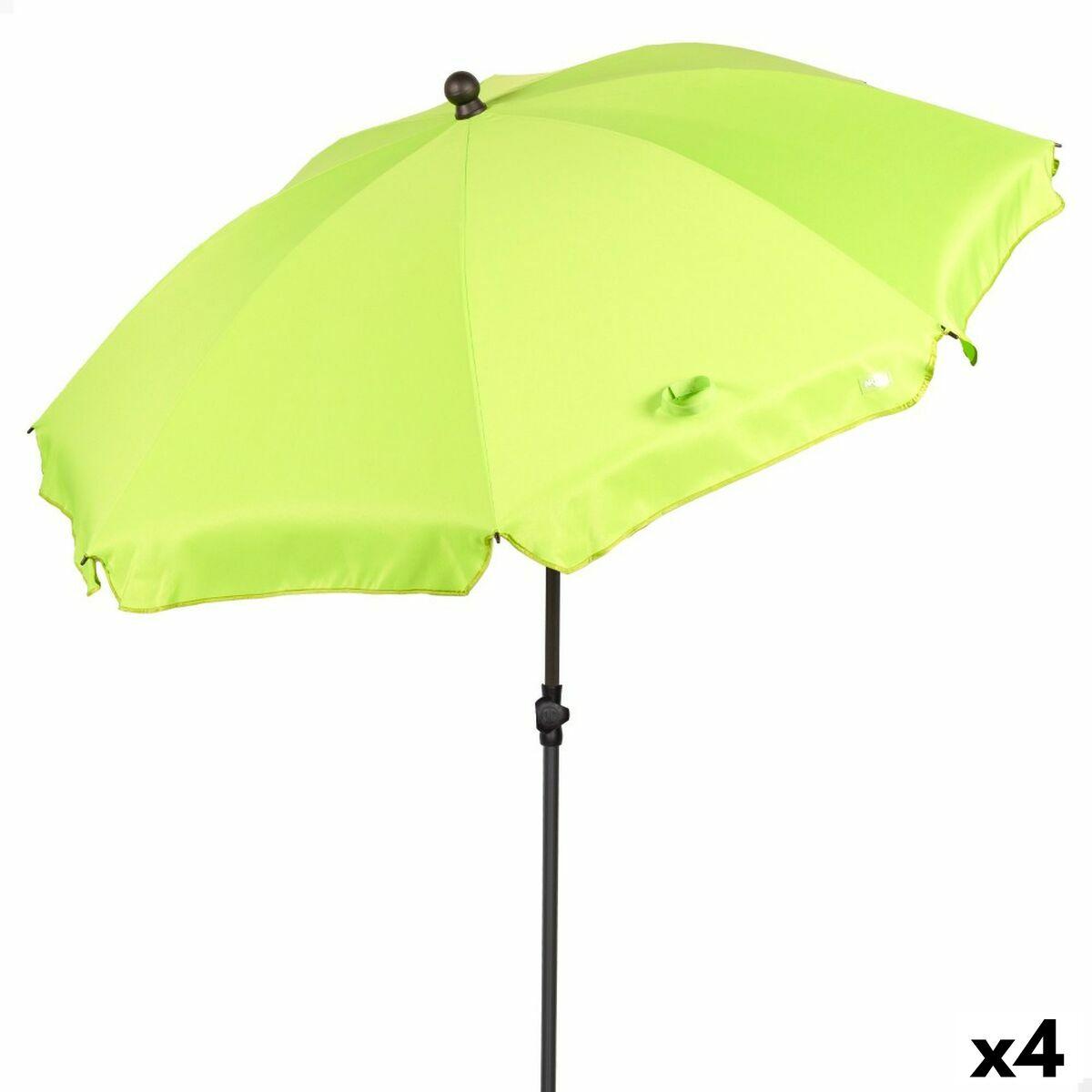 Aktive parasol - sæt med 4 stk. i polyester og stål