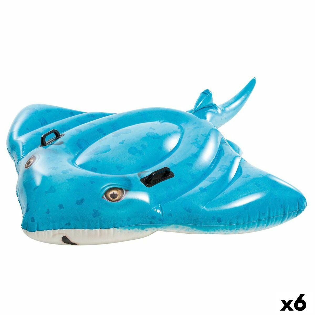 Intex oppustelig flyder 145 × 185 cm - sæt med 6