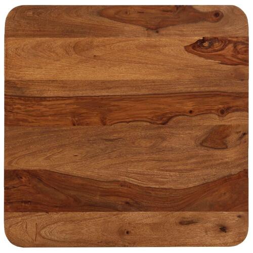 Barbord massivt sheeshamtræ 60 x 60 x 107 cm