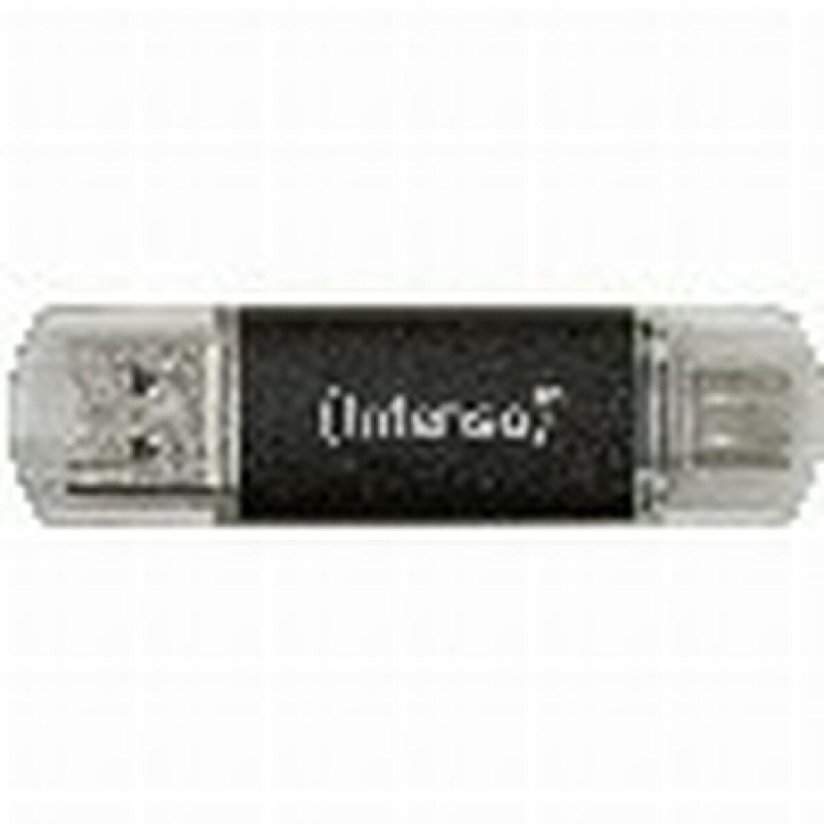 USB-stik INTENSO Antracit 64 GB