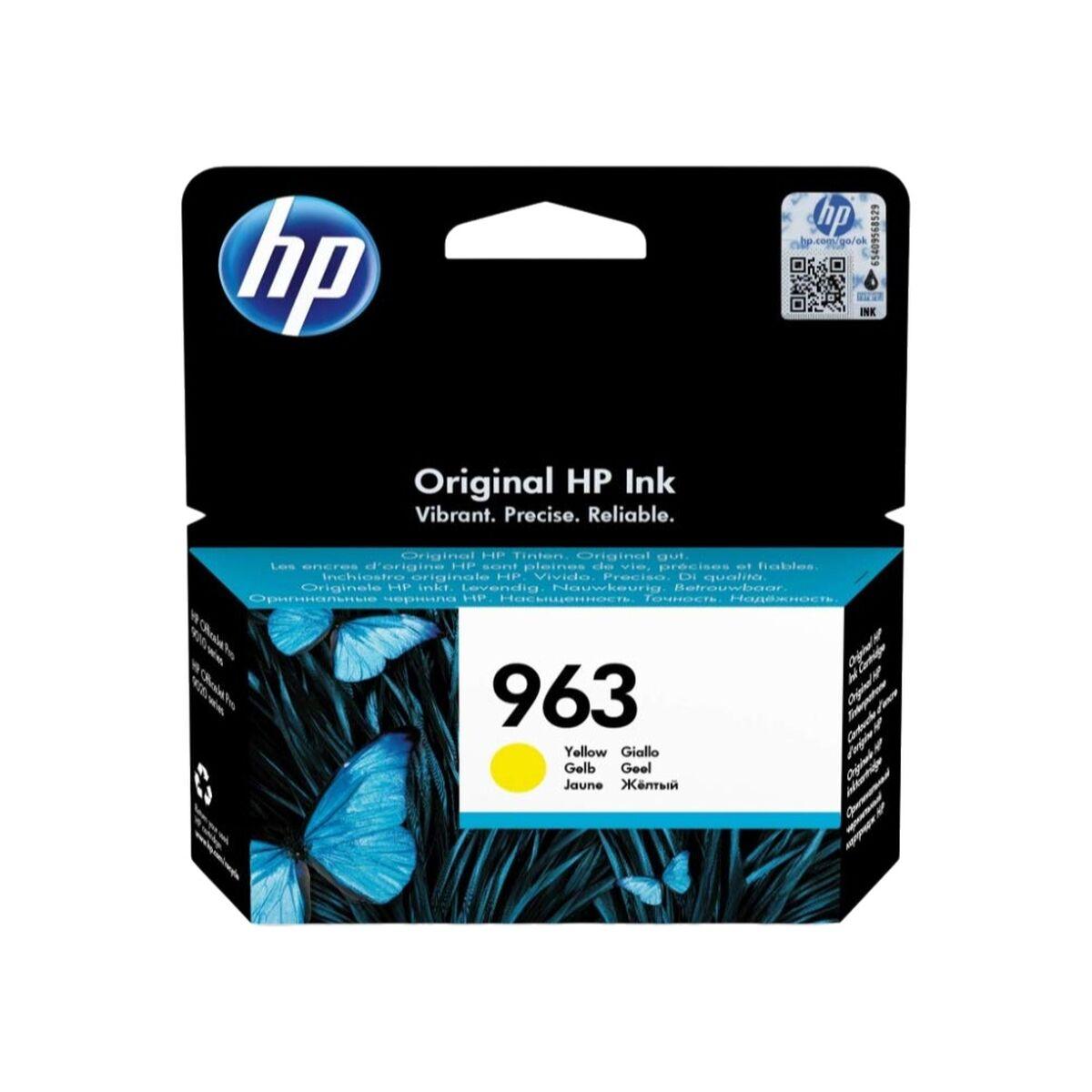 Original blækpatron HP 963 Gul