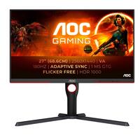 Gaming skærm AOC Q27G3XMN/BK 2K 27" 180 Hz