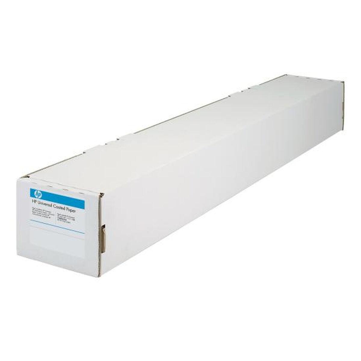 Bestrøget papir rulle HP Q1414B 500 Ark Inkjet 30,5 m Hvid Mat