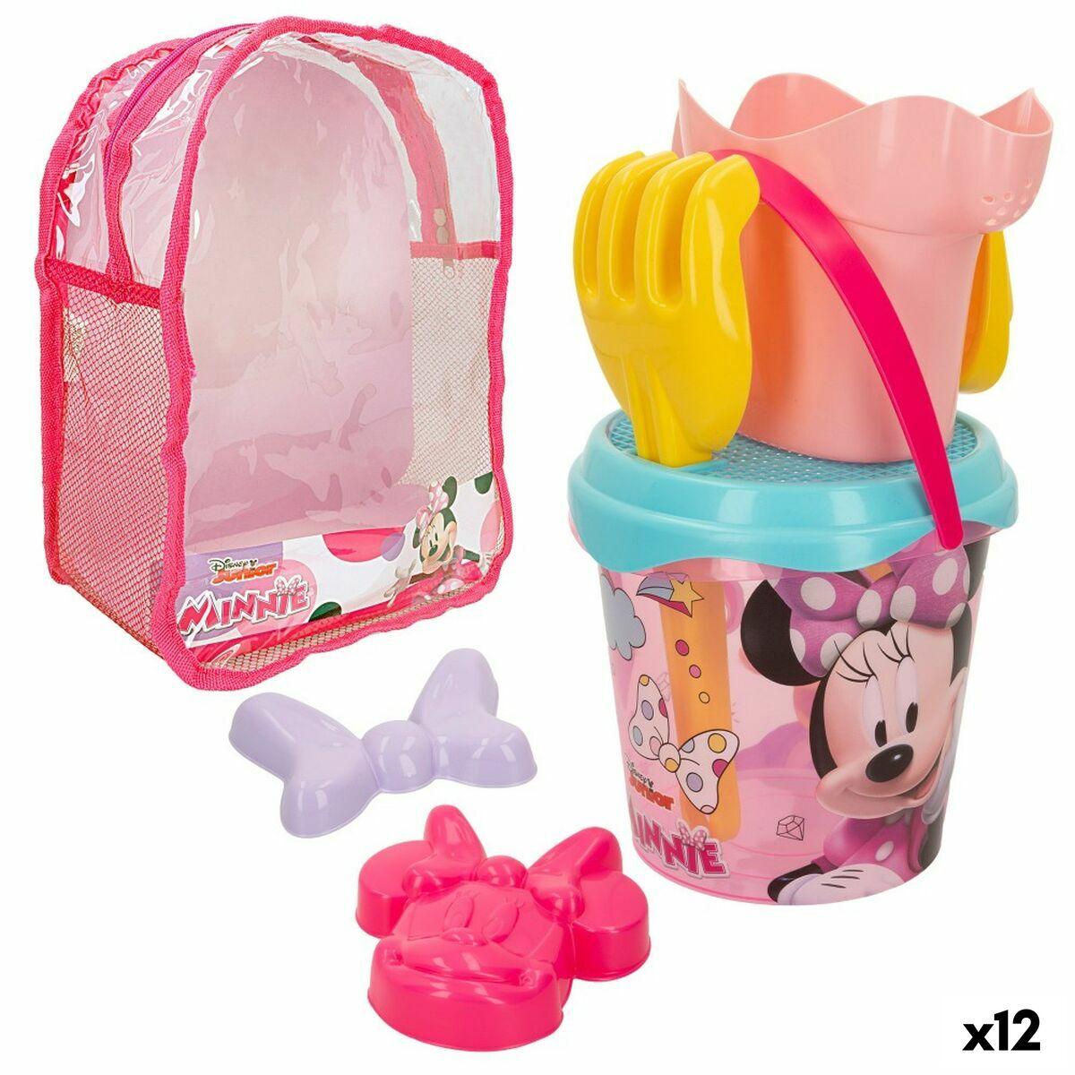 Minnie Mouse sandlegetøjssæt - 18 x 16 x 18 cm (12 sæt)