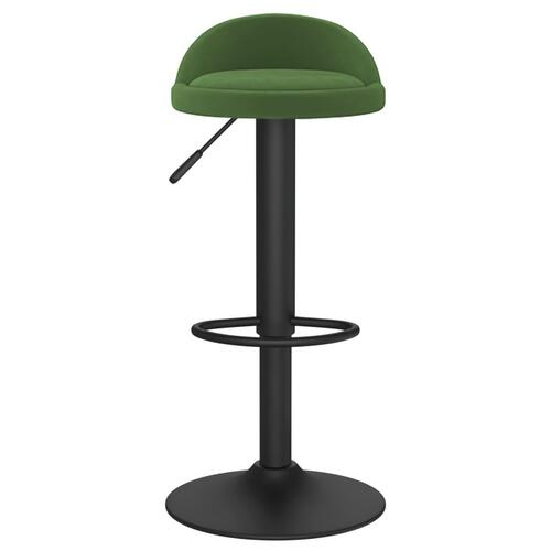 Barstol fløjl mørkegrøn