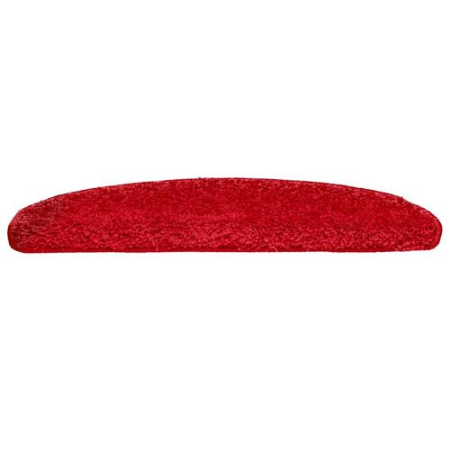 Trappemåtter 10 stk. 65x21x4 cm rød