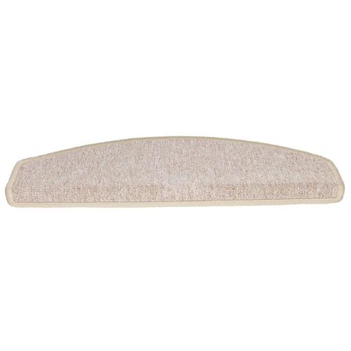 Trappemåtter 10 stk. 65x24x4 cm gråbrun