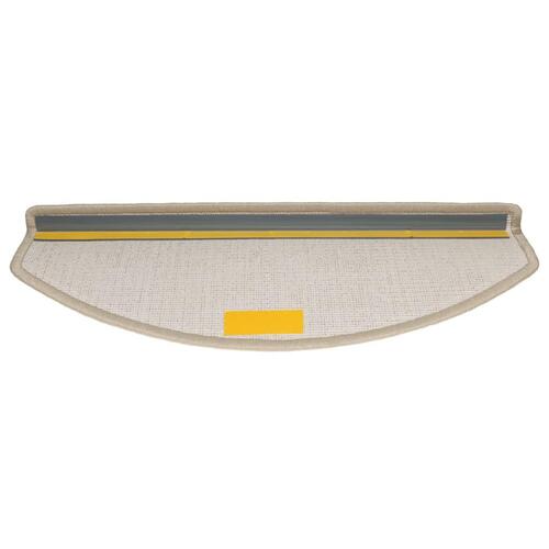Trappemåtter 10 stk. 65x24x4 cm gråbrun