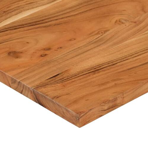 Skrivebordsplade 120x50x2,5 cm rektangulær massivt akacietræ