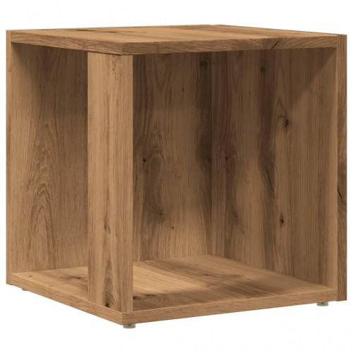 Sidebord/hjørneskab 33×33×34 cm i konstrueret træ - kunsteg